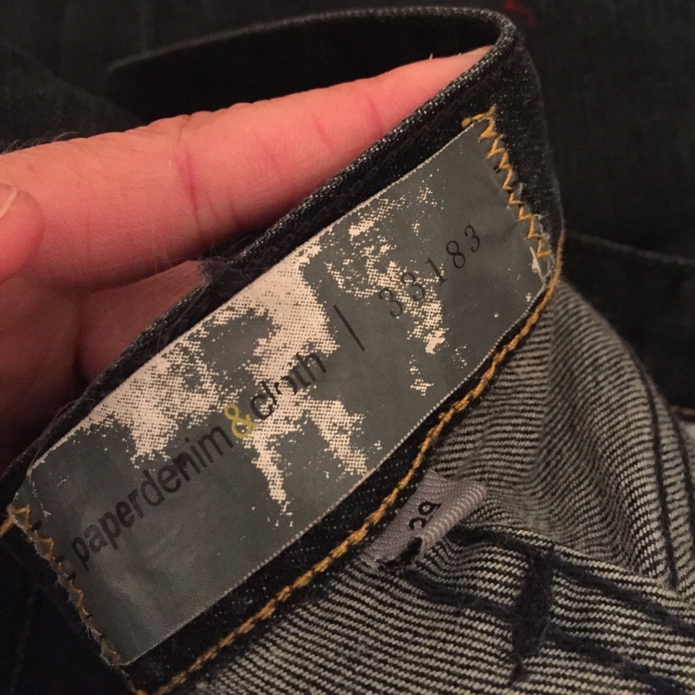 Paper denim & cloth jeans!